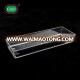 Food grade clear cheap plastic tray with rectangular shanpe